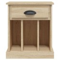SZAFKI NOCNE 2 SZT DĄB SONOMA 43X36X50CM