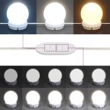 TOALETKA Z LED PRZYDYMIONY DĄB 90X50X132,5CM