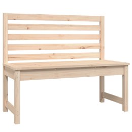 ŁAWKA OGRODOWA 109CM DREWNO SOSNOWE