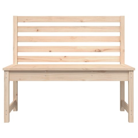ŁAWKA OGRODOWA 109CM DREWNO SOSNOWE