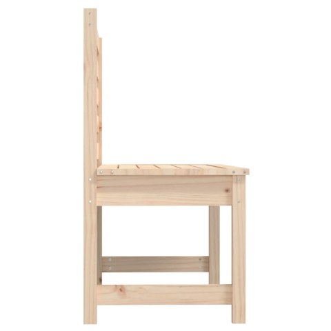 ŁAWKA OGRODOWA 109CM DREWNO SOSNOWE