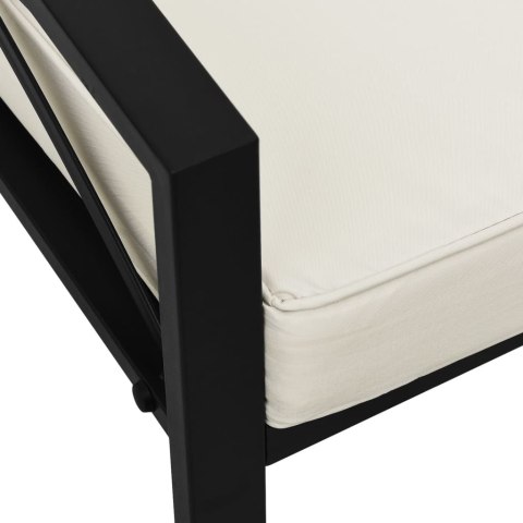 KRZESŁA OGRODOWE Z PIASKOWYMI PODUSZKAMI 2 SZT 68X76X79CM