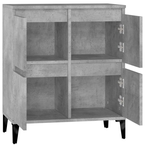 KOMODA SZAROŚĆ BETONU 60X35X70CM