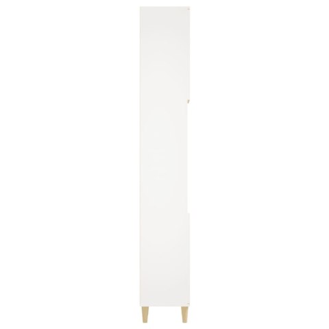 SZAFKA ŁAZIENKOWA BIAŁA 30X30X190CM