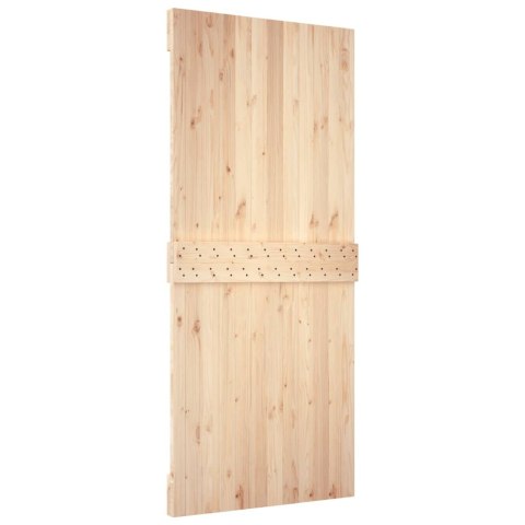 DRZWI PRZESUWNE 100X210CM DREWNO SOSNOWE