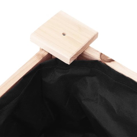 KWIETNIK Z WYŚCIÓŁKĄ 71X37X76CM DREWNO JODŁOWE