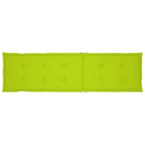 PODUSZKA NA LEŻAK JASNOZIELONA (75+105)X50X3CM