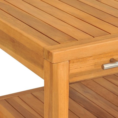 SZAFKA ŁAZIENKOWA 2 PÓŁKI 74X45X75CM DREWNO