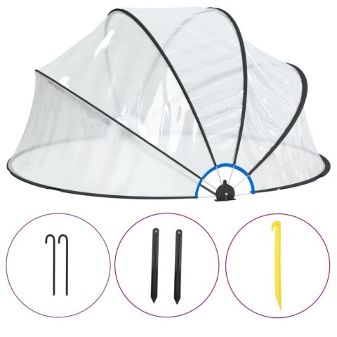 KOPUŁA NA BASEN OKRĄGŁA 315X158CM PVC