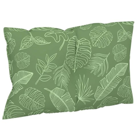 PODUSZKI NA PALETY 3 SZT LIŚCIE MONSTERY WODOODPORNE