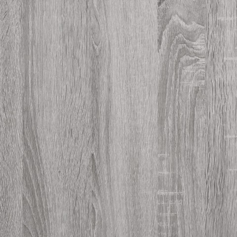 SZAFKA NA PŁYTY WINYLOWE SZARY DĄB SONOMA 84,5X38X48CM