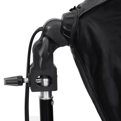 FOTOGRAFICZNY ZESTAW STUDYJNY Z LAMPAMI I TŁAMI