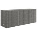 SZAFKA OGRODOWA SZARA 198X55,5X80CM RATTAN PE