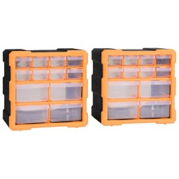 ORGANIZERY Z 12 SZUFLADKAMI 2 SZT 26,5X16X26CM