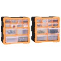 ORGANIZERY Z 12 SZUFLADKAMI 2 SZT 26,5X16X26CM