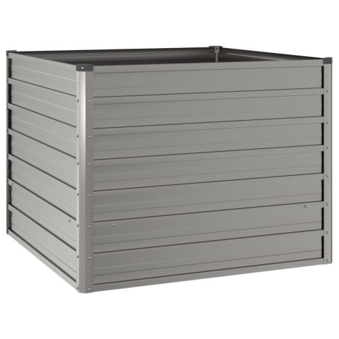 PODWYŻSZONA DONICA RDZAWA 100X100X77CM STAL KORTENOWSKA