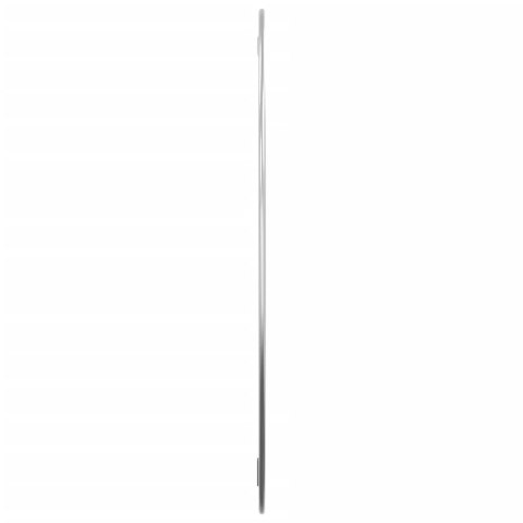 LUSTRO ŚCIENNE SREBRNE Ø 60CM OKRĄGŁE