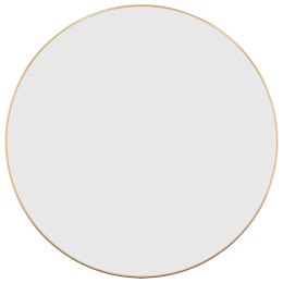 LUSTRO ŚCIENNE ZŁOTE Ø 60CM OKRĄGŁE