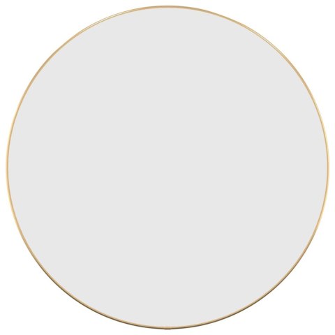LUSTRO ŚCIENNE ZŁOTE Ø 60CM OKRĄGŁE