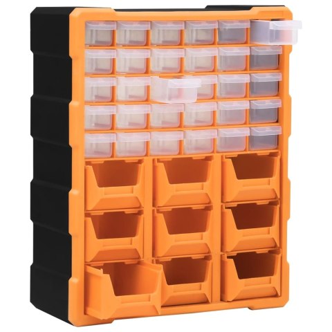 ORGANIZER Z 39 SZUFLADKAMI 38X16X47CM