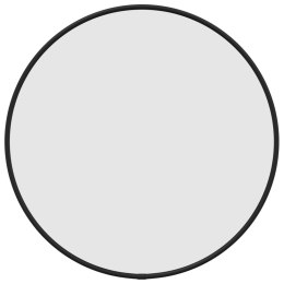 LUSTRO ŚCIENNE CZARNE Ø 40CM OKRĄGŁE