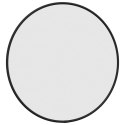 LUSTRO ŚCIENNE CZARNE Ø 40CM OKRĄGŁE
