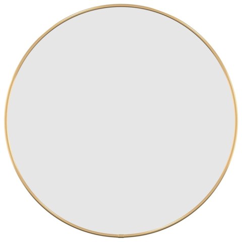 LUSTRO ŚCIENNE ZŁOTE Ø 50CM OKRĄGŁE