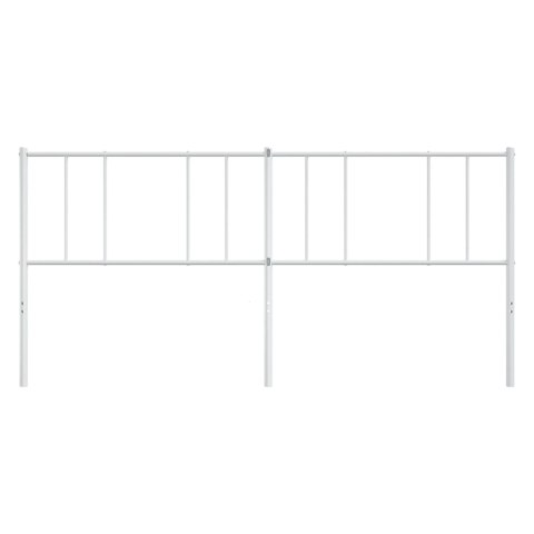 METALOWE WEZGŁOWIE BIAŁE 180CM