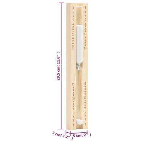 TERMOHIGROMETR I KLEPSYDRA DO SAUNY DREWNO SOSNOWE