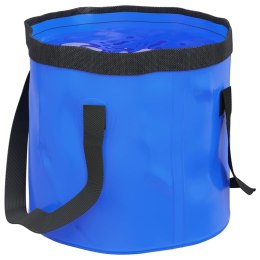 SKŁADANE WIADRA 2 SZT NIEBIESKIE 20 L PVC