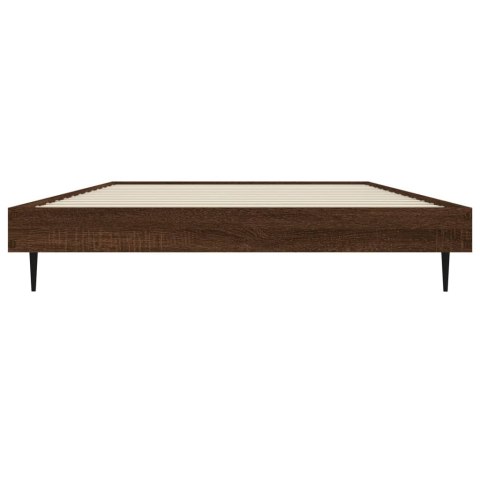 ŁÓŻKO RAMA ŁÓŻKA BRĄZOWY DĄB 100X200CM