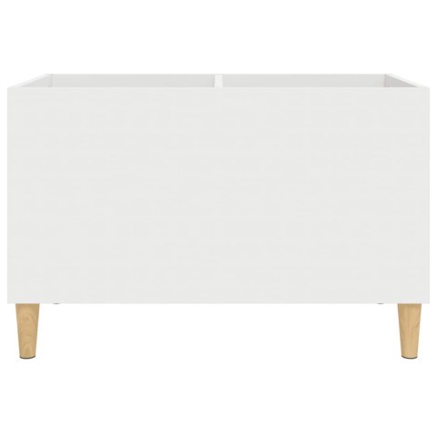 SZAFKA NA PŁYTY WINYLOWE BIAŁA 74,5X38X48CM