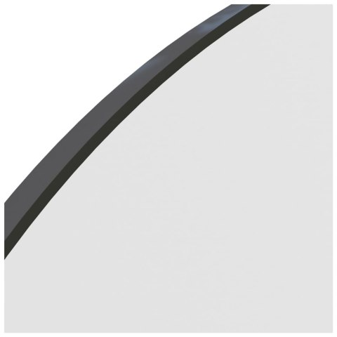 LUSTRO Z LAMPAMI LED 90X45CM SZKLANE Z ŁUKIEM