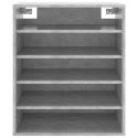SZAFKA NA BUTY SZAROŚĆ BETONU 60X35X70CM