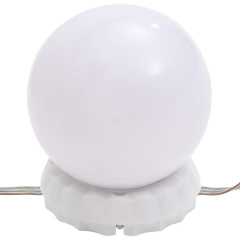 TOALETKA Z OŚWIETLENIEM LED DĄB SONOMA 86,5X35X136CM STOLIK KOSMETYCZNY