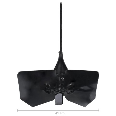 OBSYPNIK DO GLEBOGRYZARKI CZARNY METALOWY