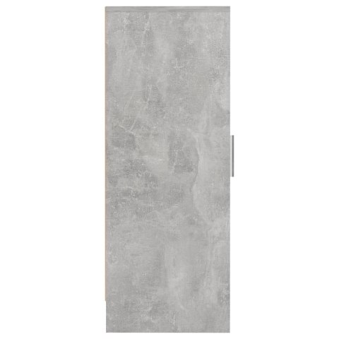 SZAFKA NA BUTY SZAROŚĆ BETONU 32X35X92CM