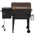 GRILL NA PELLET CZARNY 94CM ŻELAZO