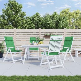 PODUSZKI NA KRZESŁA Z WYSOKIM OPARCIEM 4SZT ZIELONE