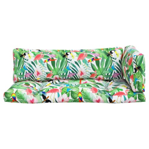 PODUSZKI NA PALETY 3 SZT DŻUNGLA WODOODPORNE