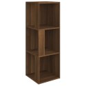 SZAFKA NAROŻNA BRĄZOWY DĄB 33X33X100CM