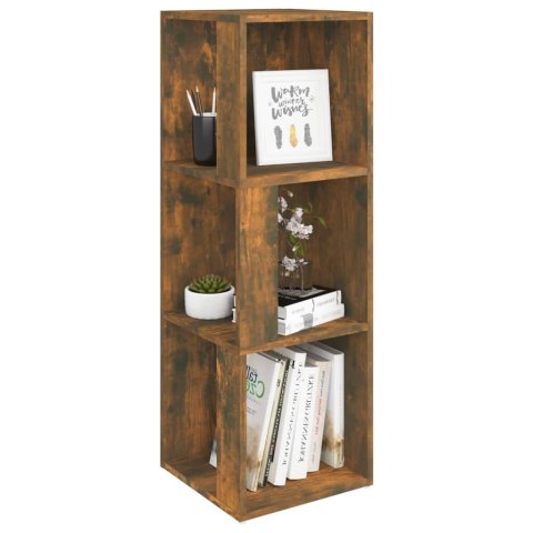 SZAFKA NAROŻNA PRZYDYMIONY DĄB 33X33X100CM