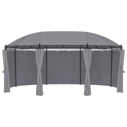 ALTANA Z ZASŁONAMI 520X349X255CM ANTRACYTOWA