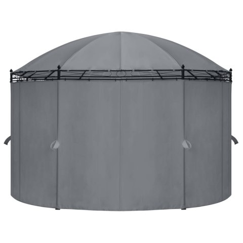 ALTANA Z ZASŁONAMI 520X349X255CM ANTRACYTOWA