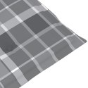 PODUSZKI NA KRZESŁA OGRODOWE 4 SZT SZARE 100X50X3CM