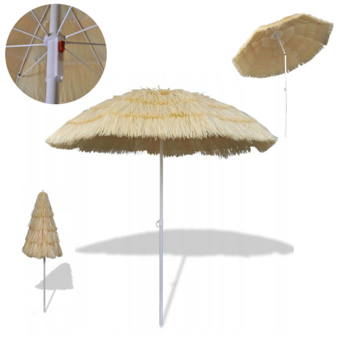 DUŻY PARASOL PLAŻOWY OGRODOWY 180CM BALKON TARAS