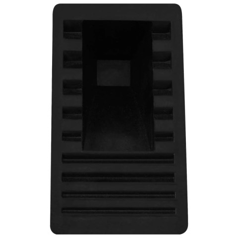 KLINY POD KOŁA SAMOCHODU 4 SZT 16X9X9CM GUMOWE