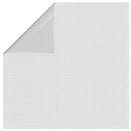PŁYWAJĄCA FOLIA SOLARNA Z PE 260X160CM SZARA