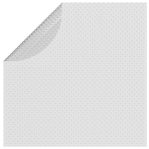 PŁYWAJĄCA FOLIA SOLARNA Z PE 381CM SZARA