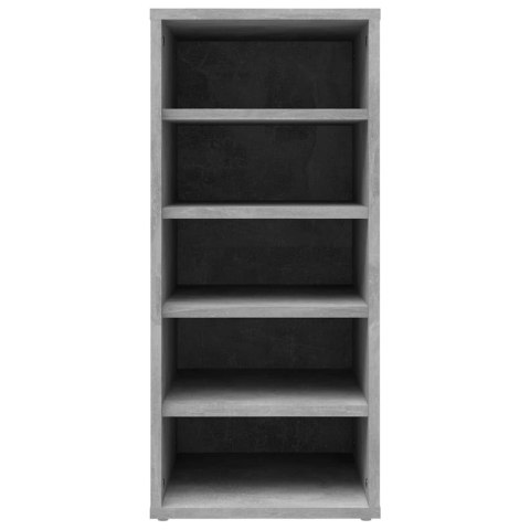 SZAFKI NA BUTY 2 SZT SZAROŚĆ BETONU 31,5X35X70CM